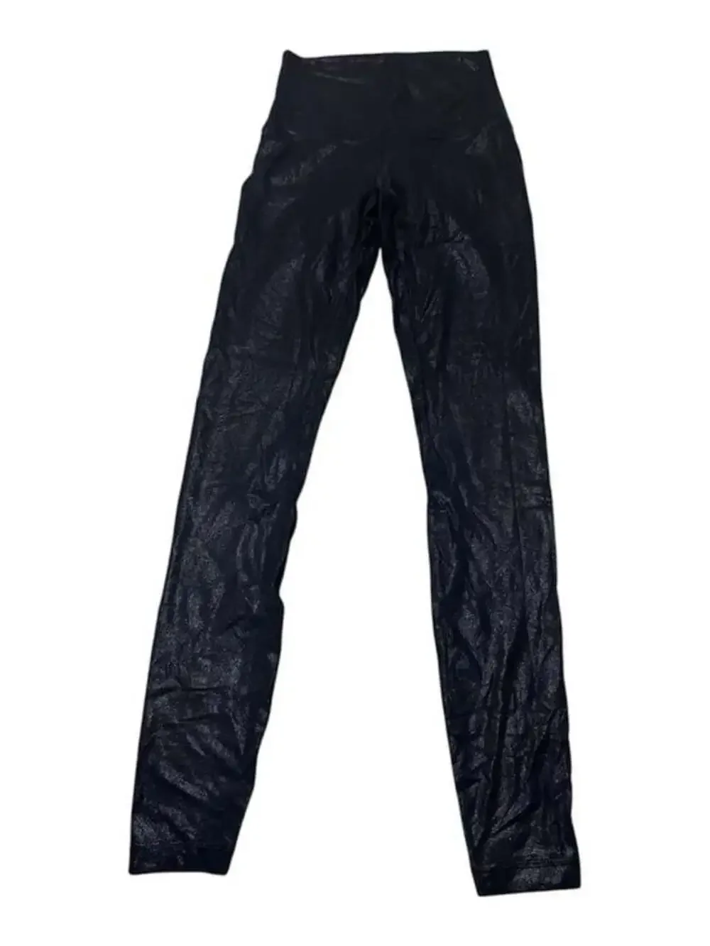 lululemon athletica Shiny Black High-Rise Leggings